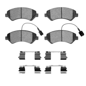 Ram Promaster 1500 Brake Pads - Front - R1 Concepts - Semi-Metallic - `14-`25